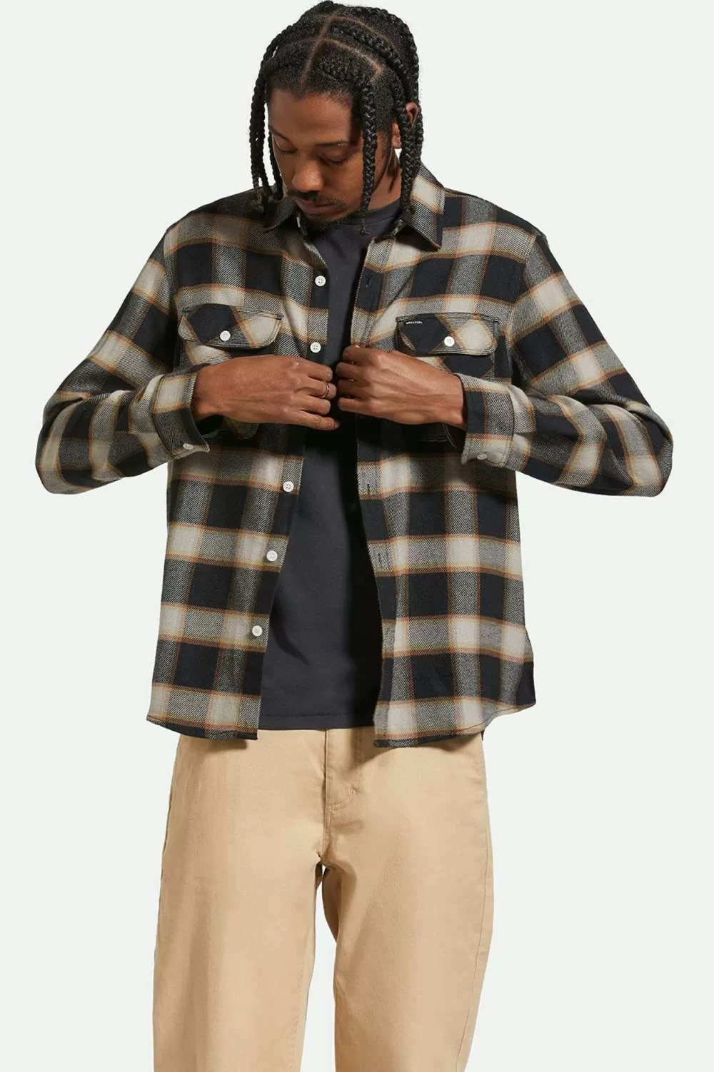 Brixton 20th Anniversary Bowery L/S Flannel^ Button Ups | Flannels