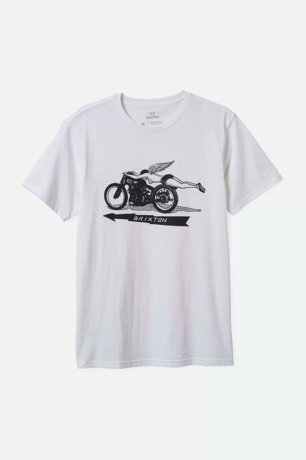 Brixton 20th Anniversary Flyer S/S Tailored T-Shirt^ T-Shirts