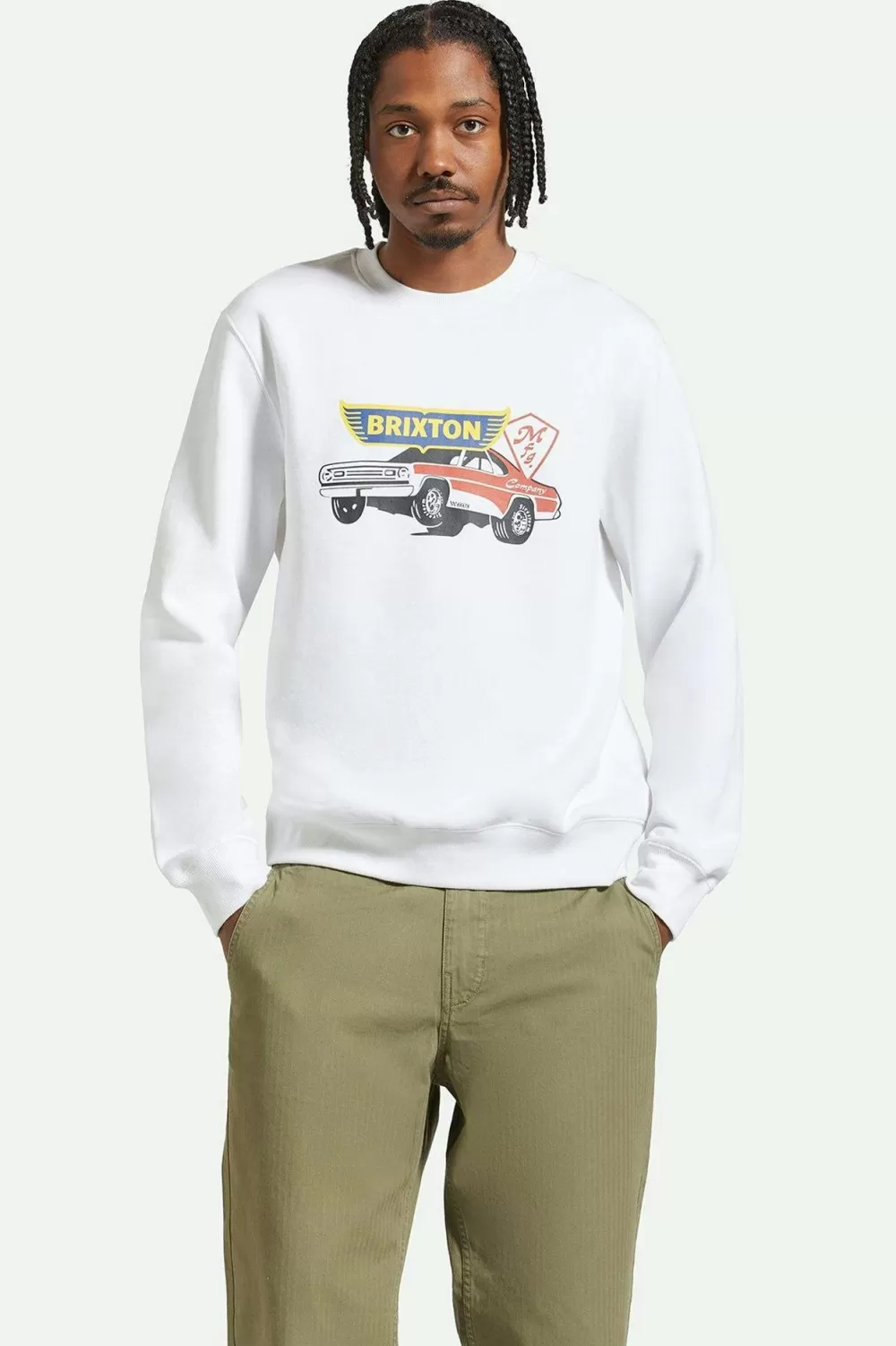 Brixton Barona Crew^ Sweatshirts, Hoodies & Sweaters