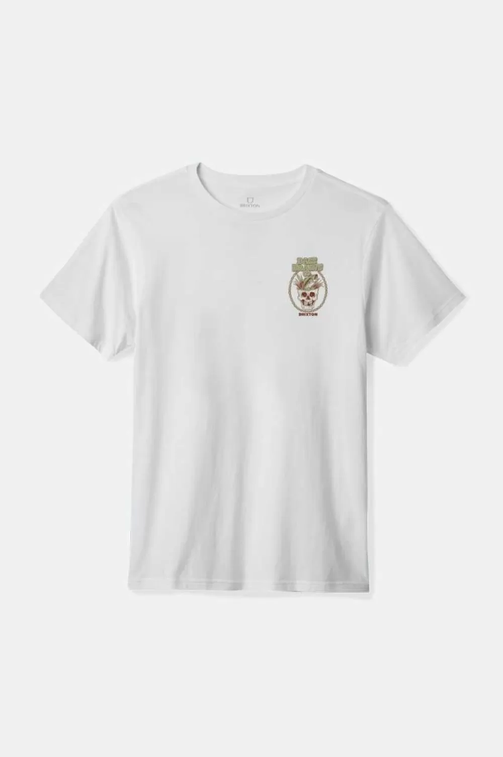 Brixton Bass Brains Skull S/S Standard T-Shirt^ T-Shirts
