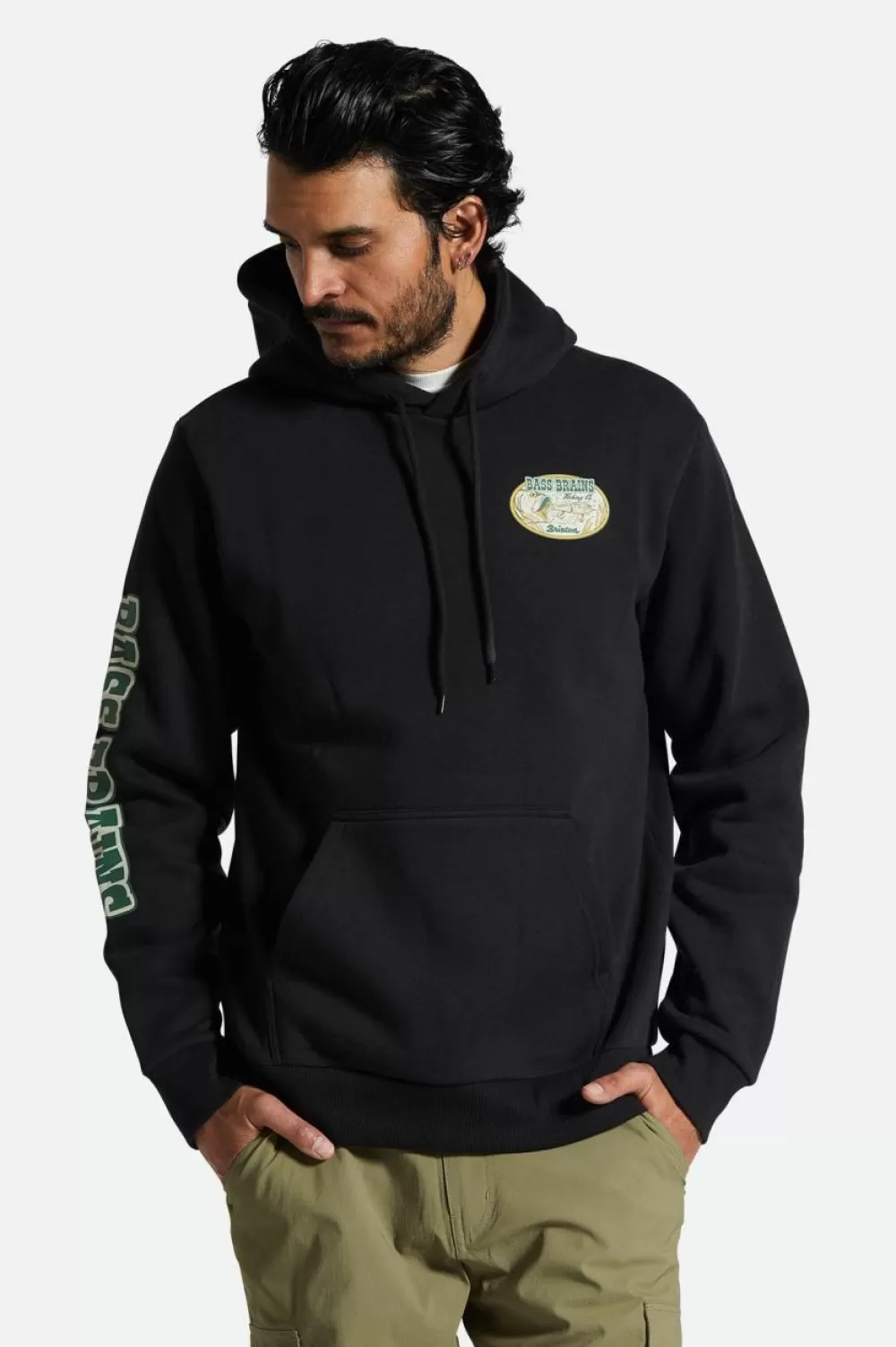 Brixton Bass Brains Swim Hood^ Sweatshirts, Hoodies & Sweaters