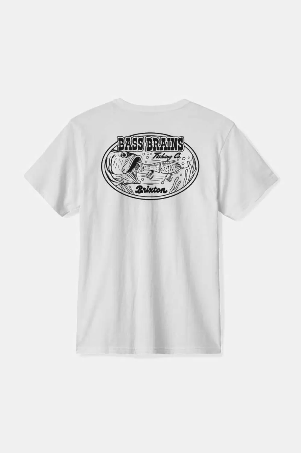 Brixton Bass Brains Swim S/S Standard T-Shirt^ T-Shirts