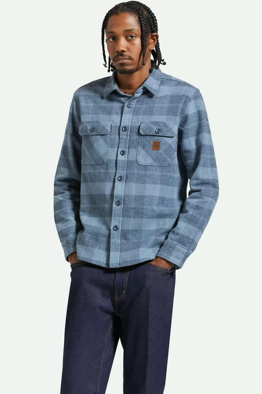Brixton Bowery Heavyweight L/S Flannel^ Button Ups | Flannels