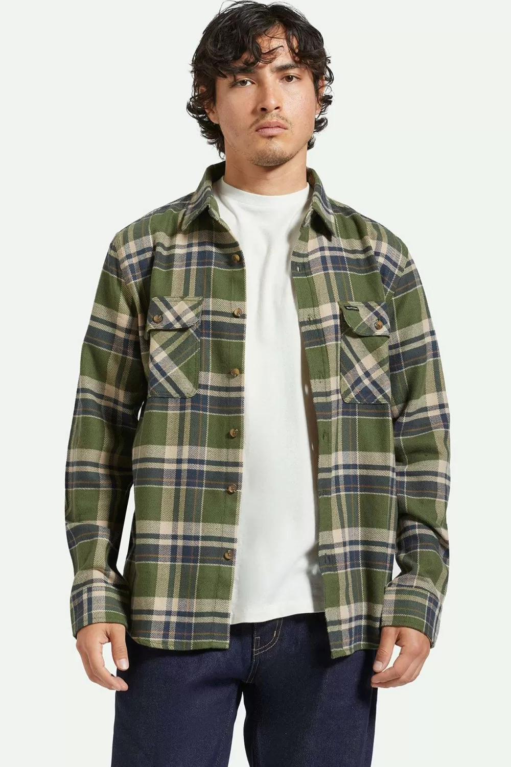 Brixton Bowery L/S Flannel^ Button Ups | Flannels