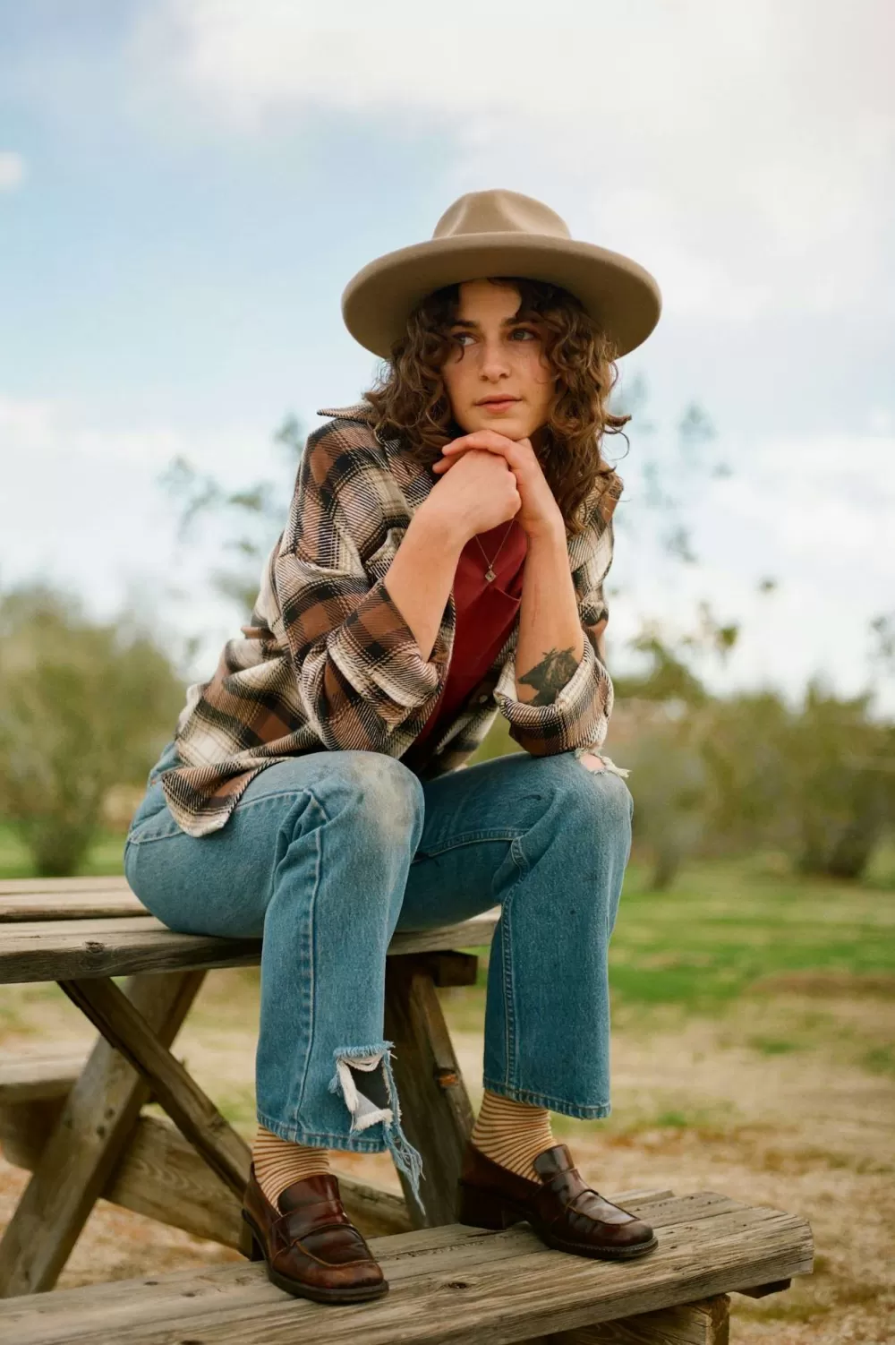 Brixton Bowery Women's Classic L/S Flannel^Women Tops | Flannels & Button-ups