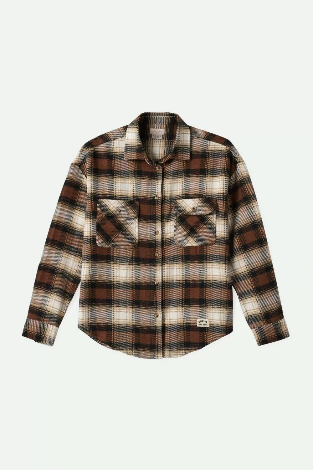 Brixton Bowery Women's Classic L/S Flannel^Women Tops | Flannels & Button-ups