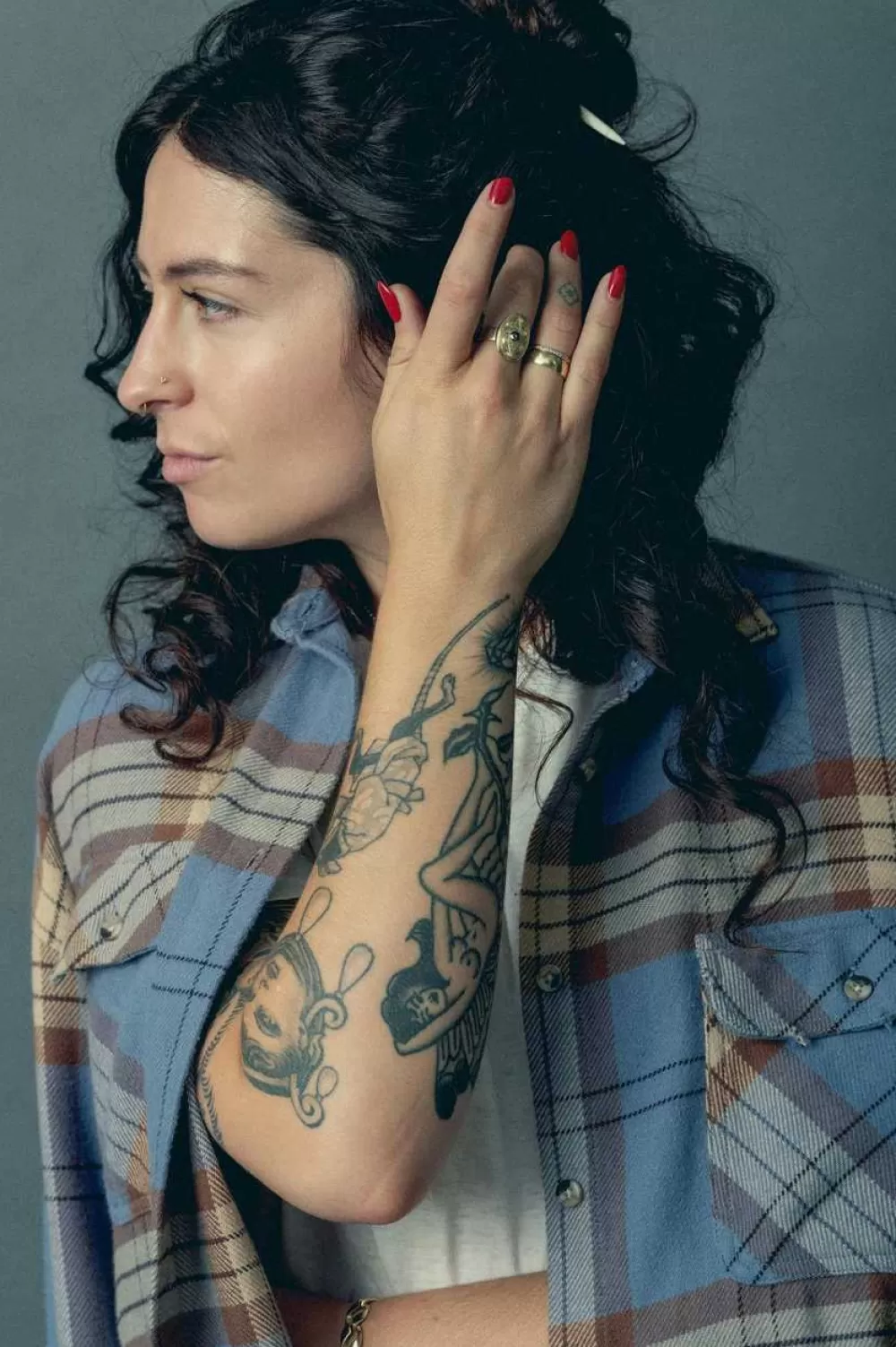 Brixton Bowery Women's Classic L/S Flannel^Women Flannels & Button-ups | Tops