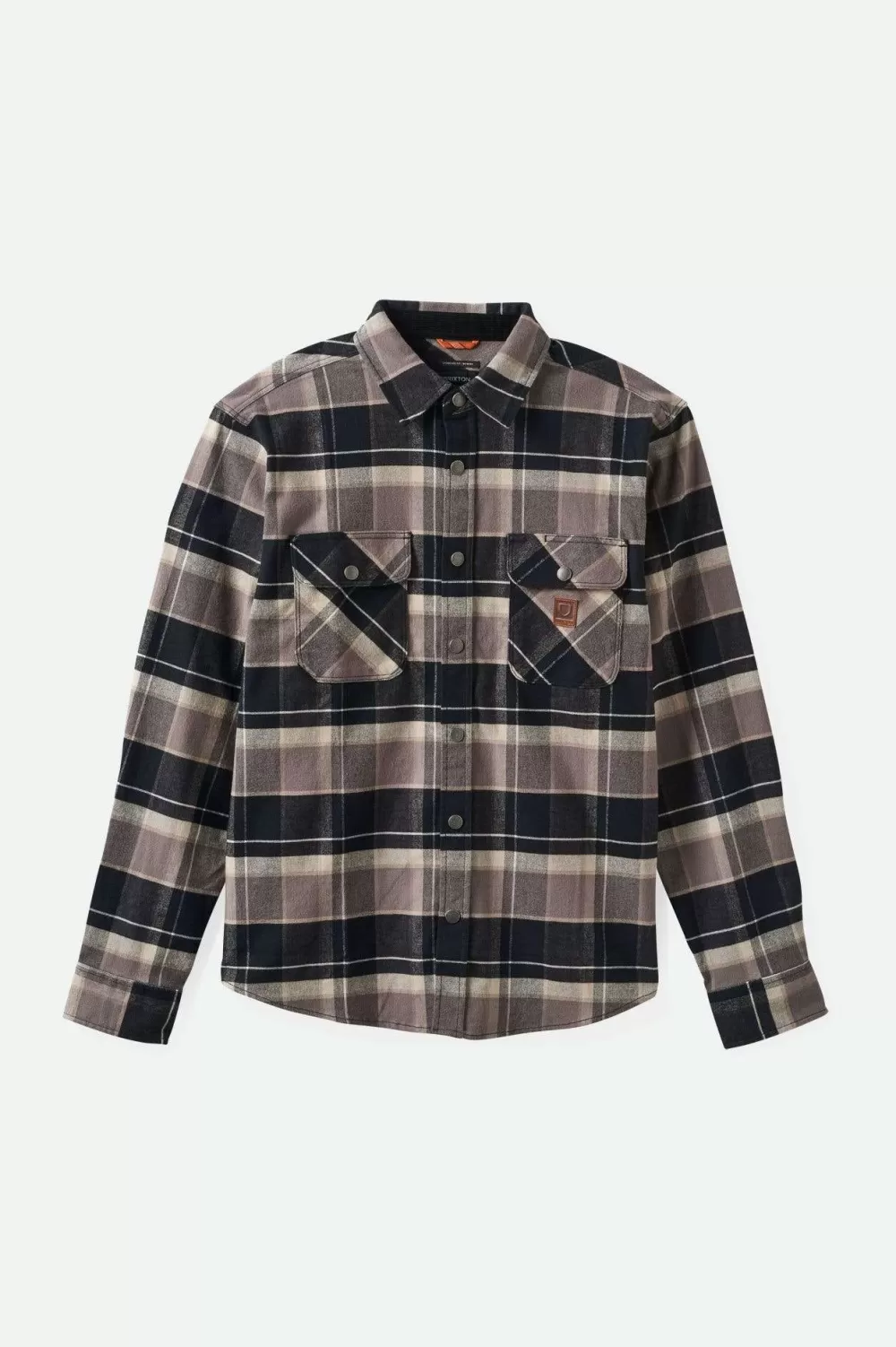 Brixton Builders Bowery Stretch Water Resistant L/S Flannel^ Button Ups | Flannels