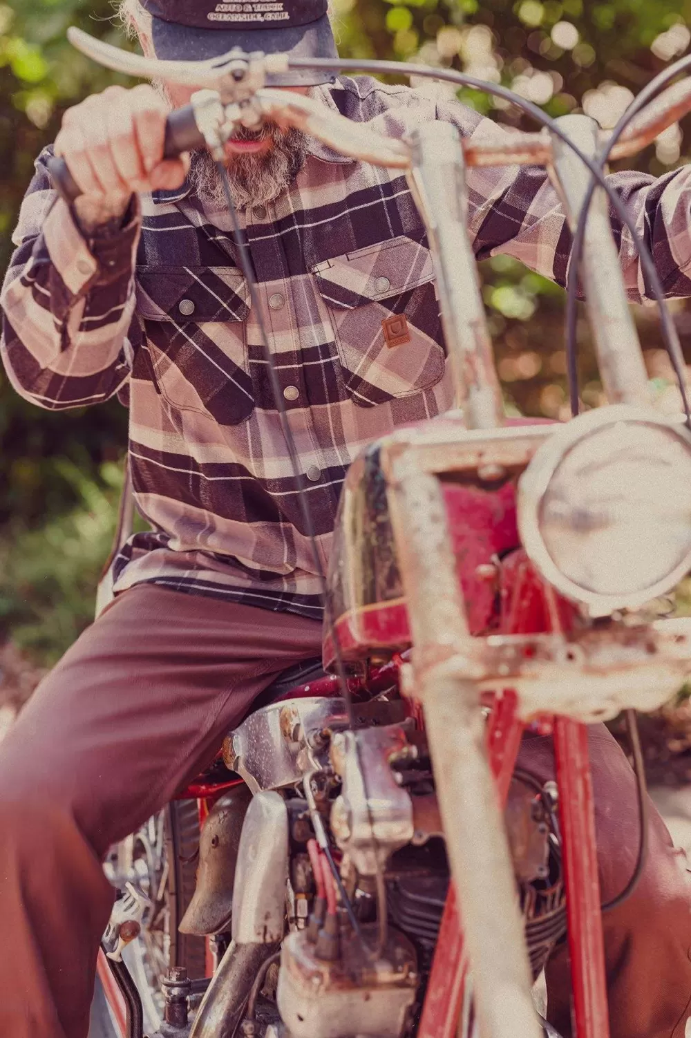 Brixton Builders Bowery Stretch Water Resistant L/S Flannel^ Button Ups | Flannels