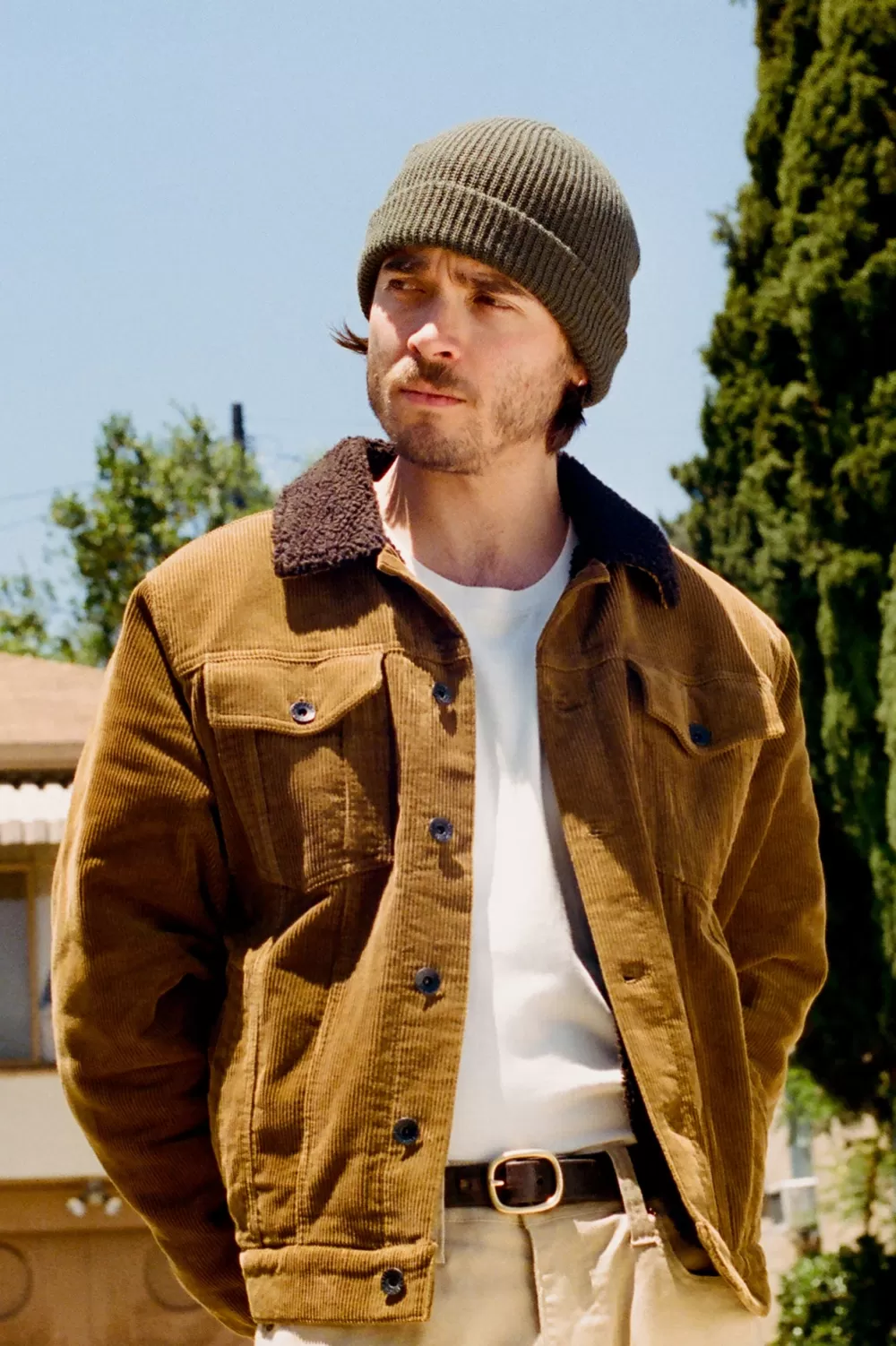 Brixton Builders Cable Stretch Sherpa Lined Trucker Jacket^ Jackets