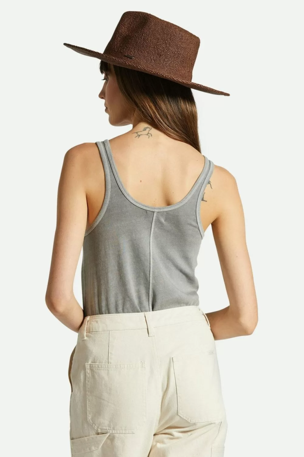 Brixton Carefree Organic Garment Dyed Scoop Neck Tank^Women Tops