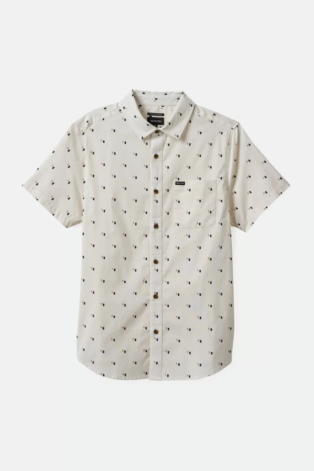 Brixton Charter Print S/S Woven Shirt^ Button Ups
