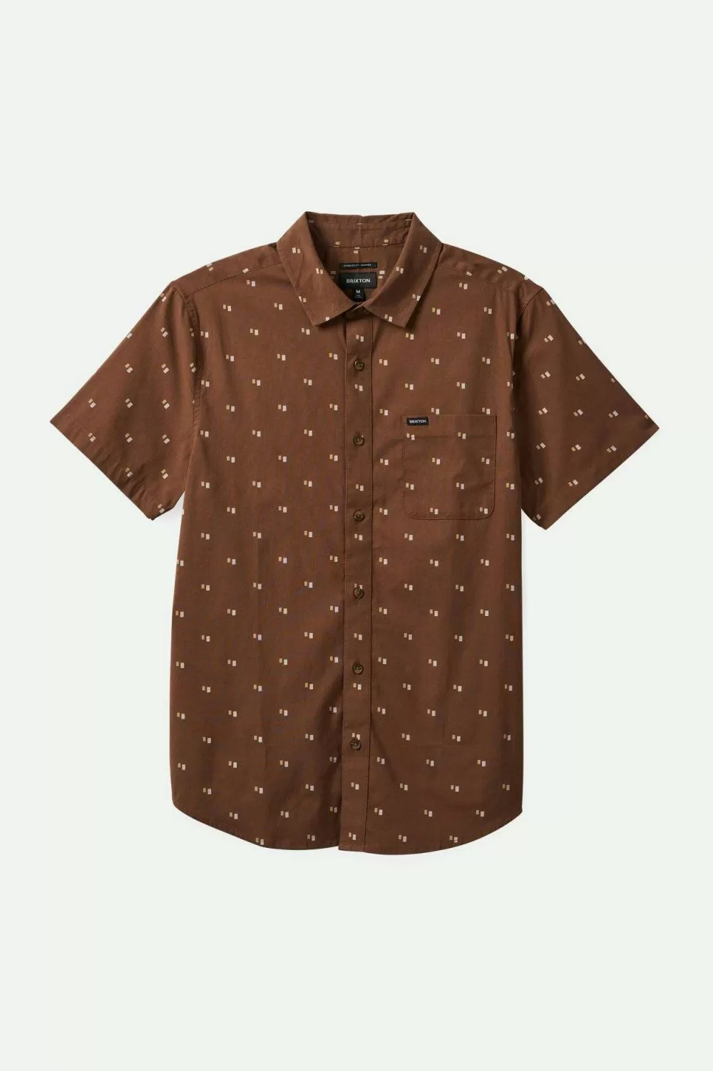 Brixton Charter Print S/S Woven Shirt^ Button Ups
