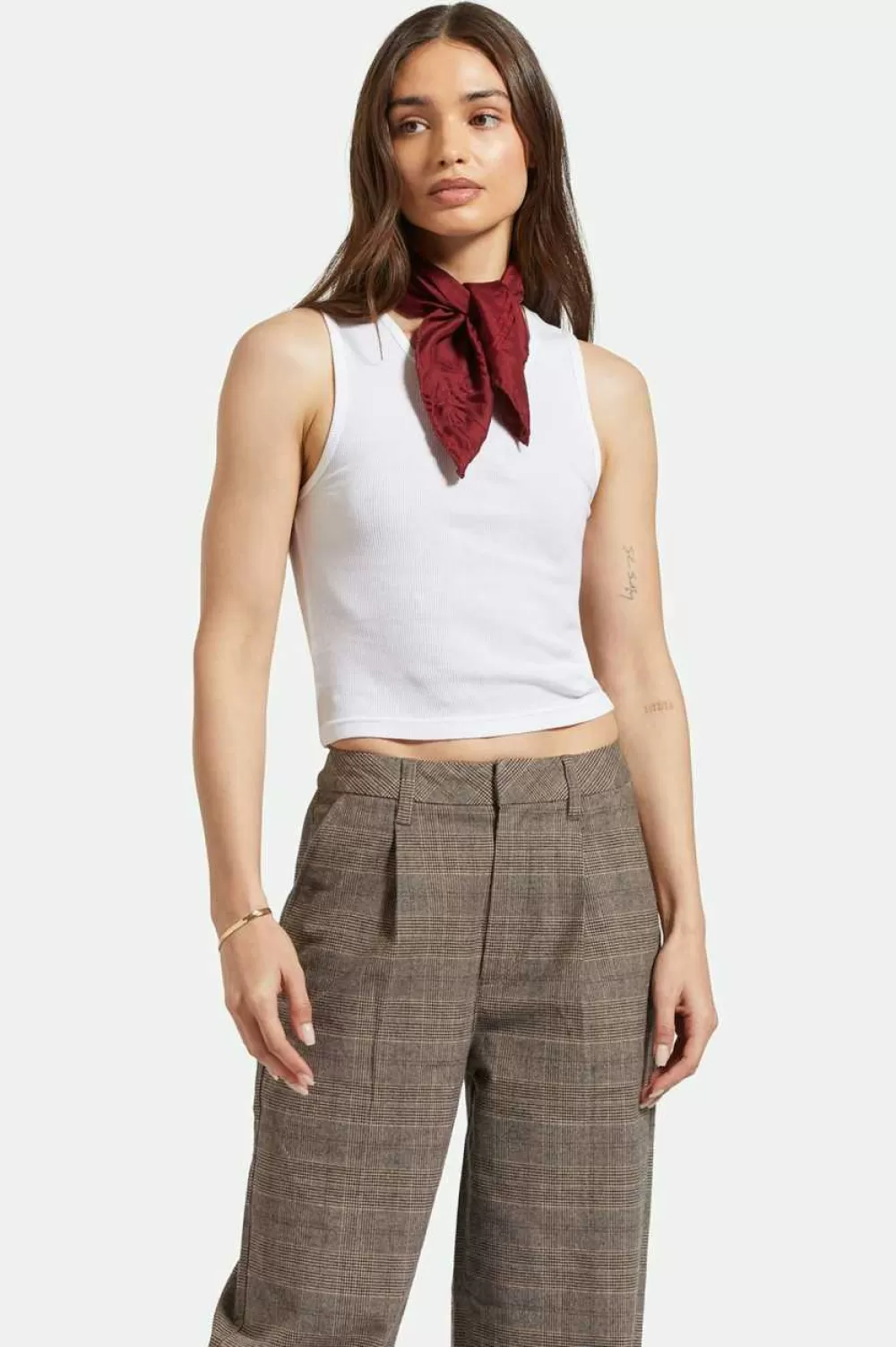 Brixton Classic Organic A-Tank^Women Tops
