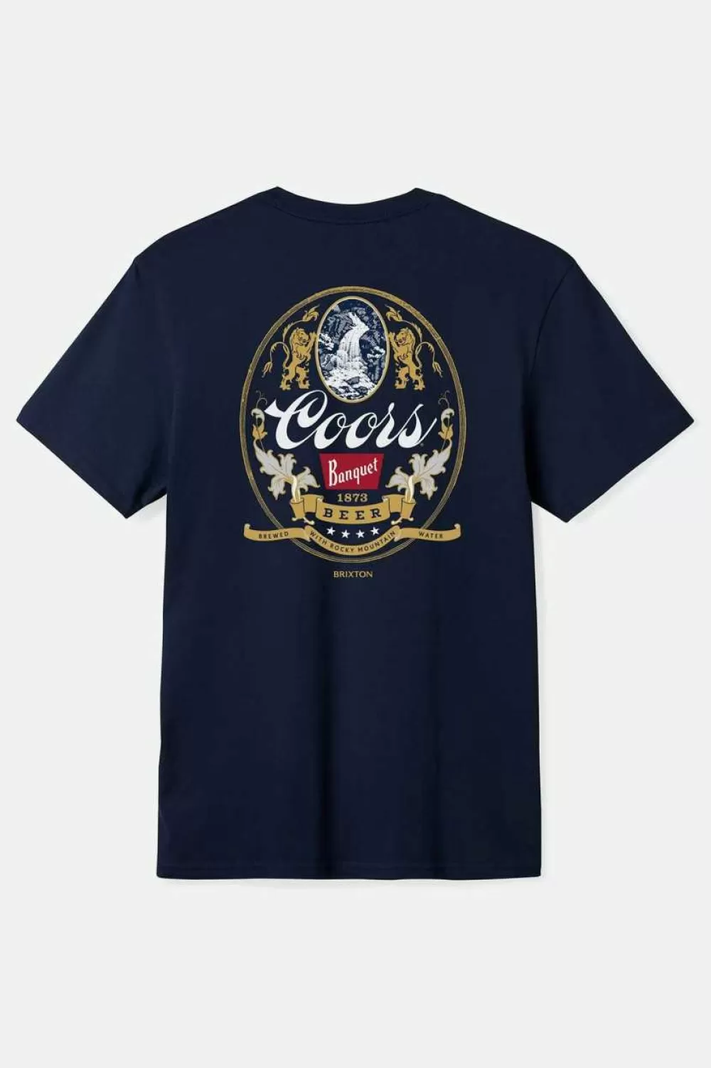 Brixton Coors Start Your Legacy Mountain T-Shirt^ T-Shirts