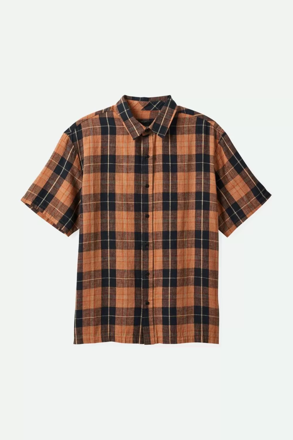 Brixton Cru Linen Blend Relaxed S/S Woven Shirt^ Button Ups | Flannels
