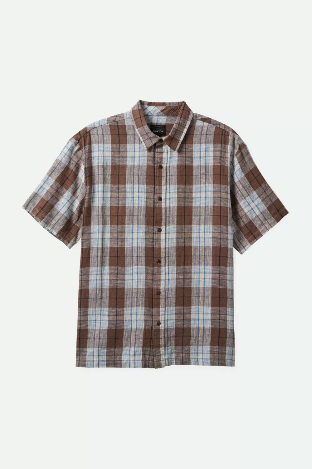 Brixton Cru Linen Blend Relaxed S/S Woven Shirt^ Button Ups | Flannels