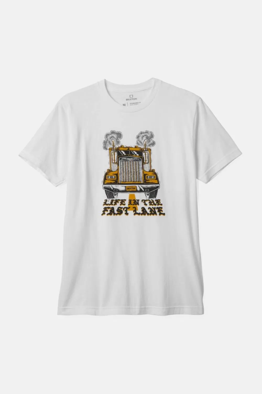Brixton Fast Lane S/S Standard Tee^ T-Shirts