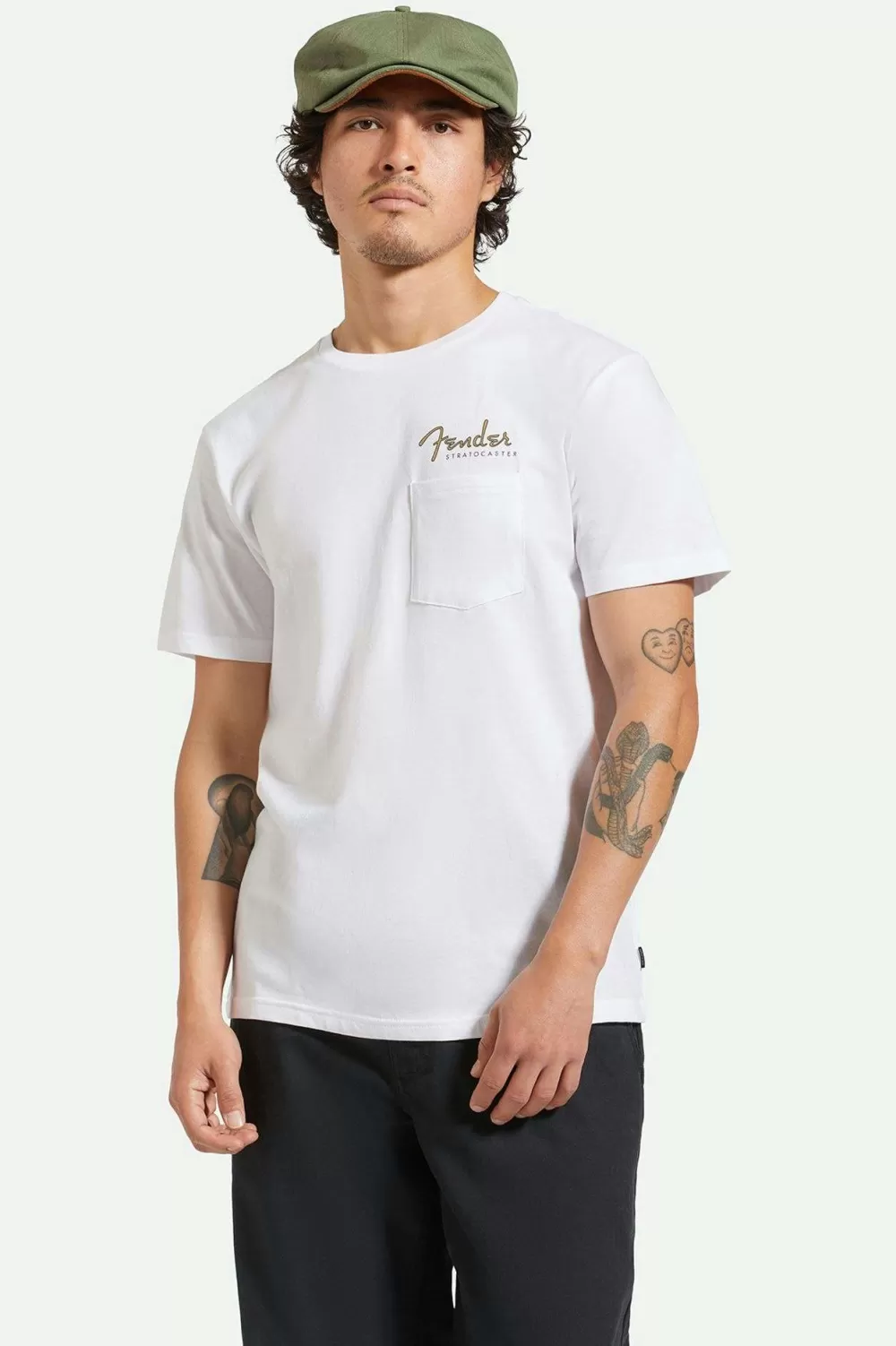 Brixton Fender Volume S/S Pocket T-Shirt^ T-Shirts