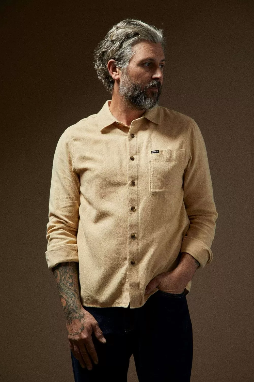 Brixton Hasting Lightweight Ultra Soft Flannel^ Button Ups | Flannels