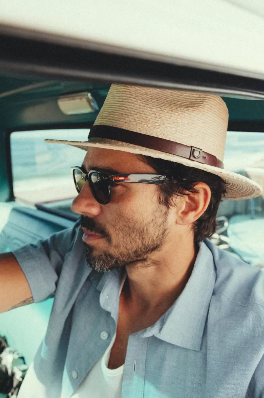 Brixton Messer Straw Fedora^Women Straw Hats | Straw Hats
