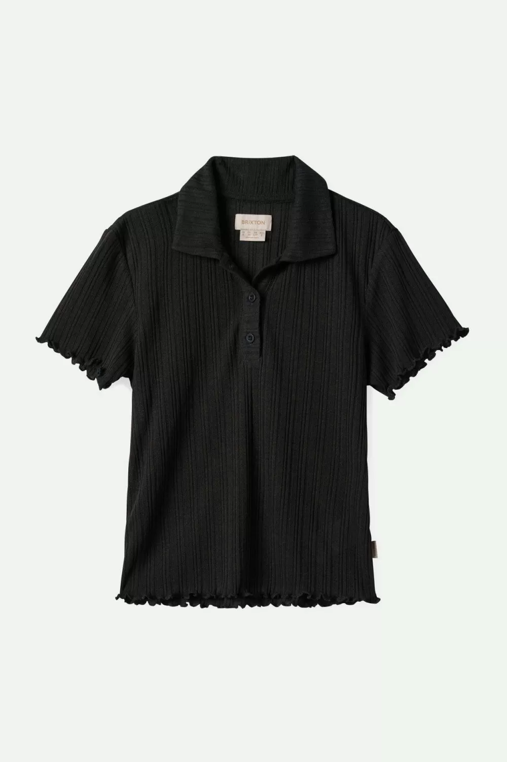 Brixton Novelty Ribbed S/S Polo^Women Tops