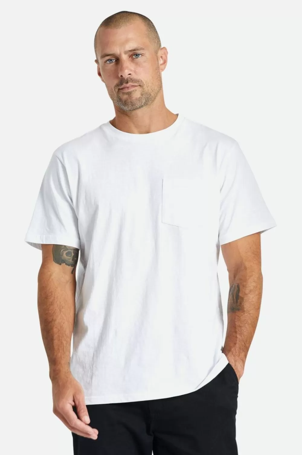 Brixton Premium Cotton S/S Pocket Tee^ T-Shirts