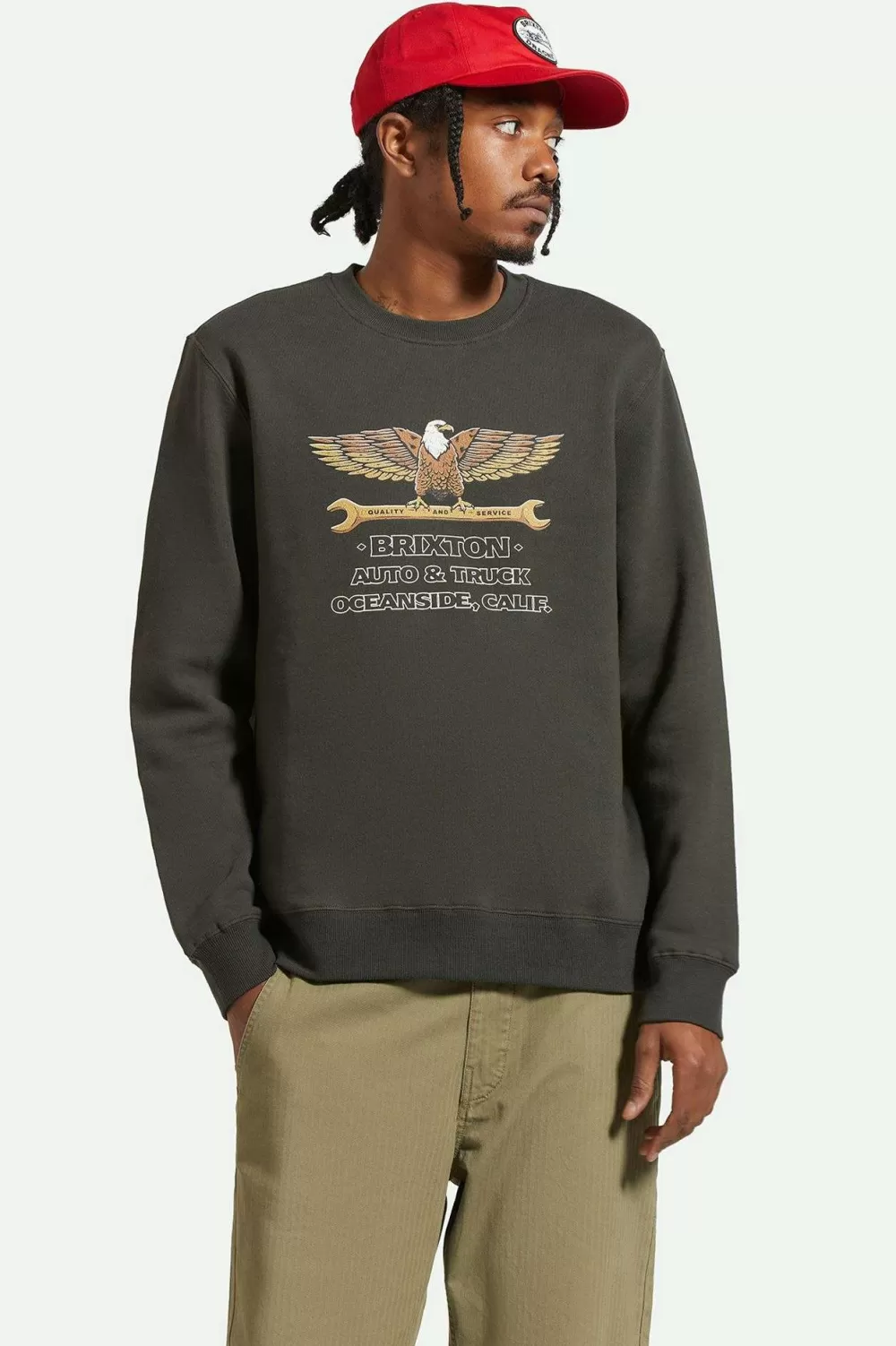 Brixton Repair Crew^ Sweatshirts, Hoodies & Sweaters