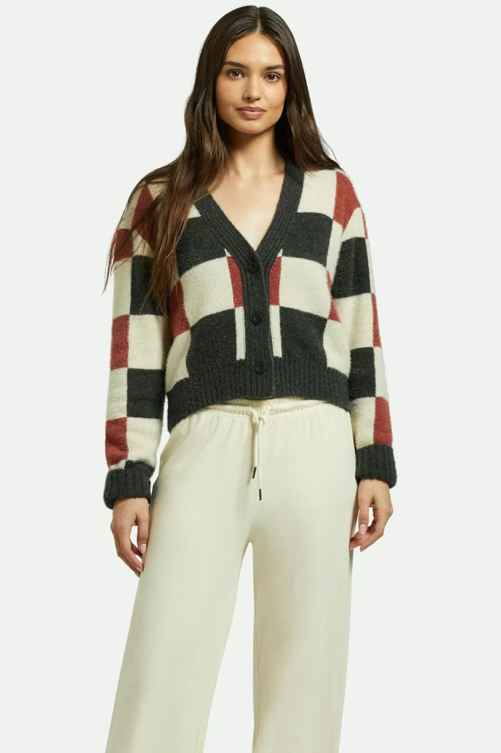 Brixton Rivington Crew Cardigan^Women Tops | Sweatshirts, Hoodies & Sweaters