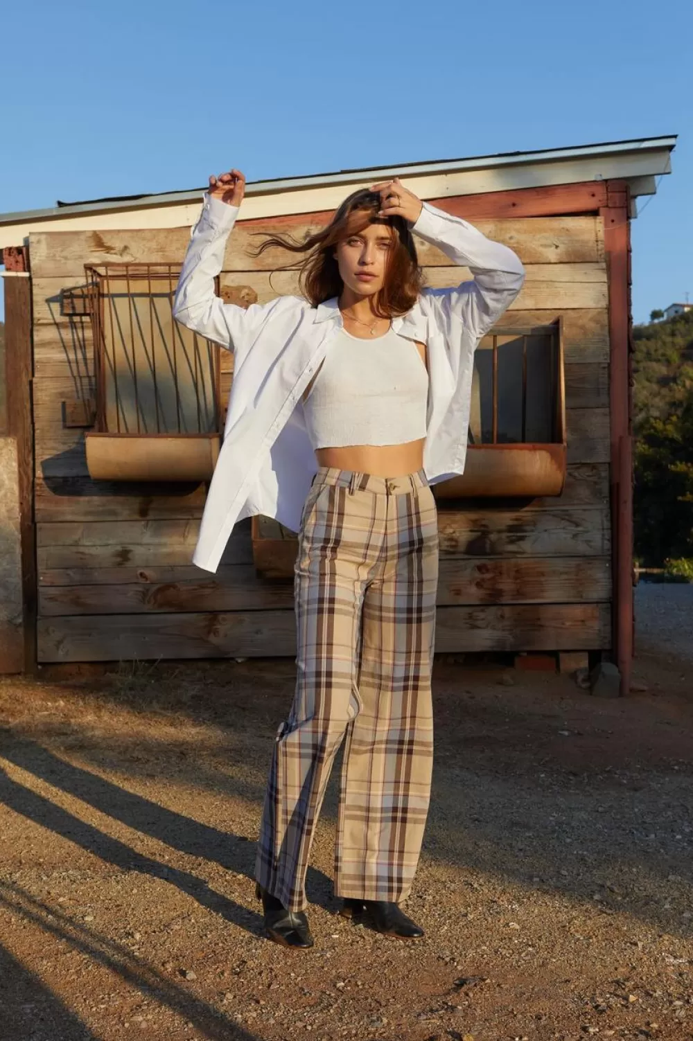 Brixton Victory Full Length Wide Leg Pant^Women Pants
