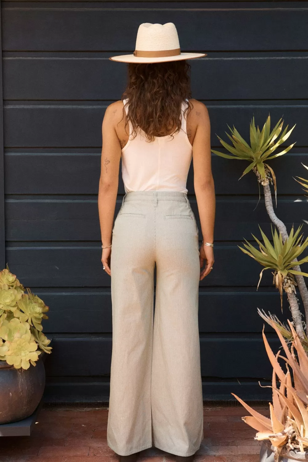 Brixton Victory Full Length Wide Leg Pant^Women Pants