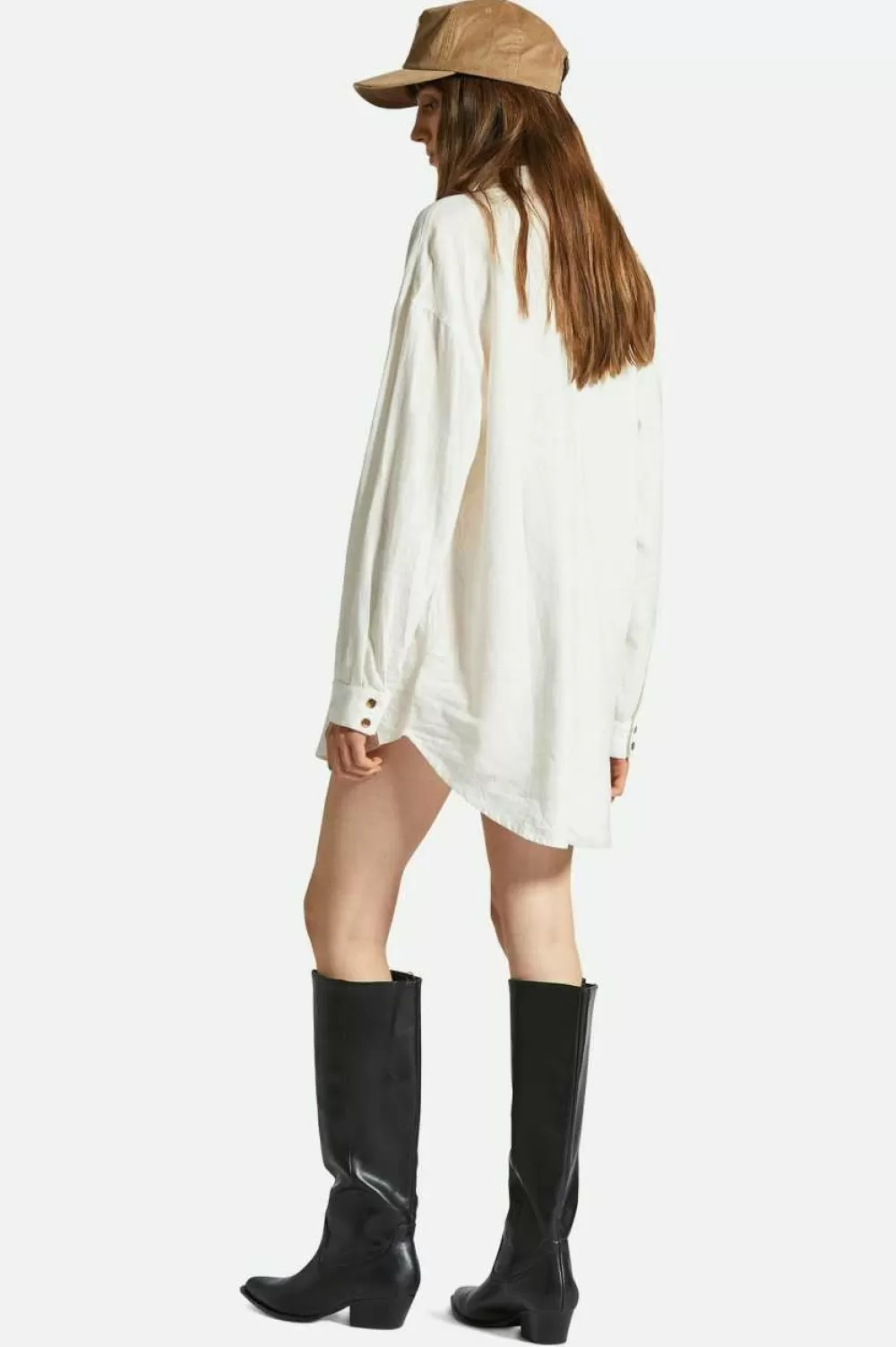 Brixton Vintage Linen L/S Woven Shirtdress^Women Dresses & Skirts | Tops